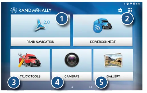 RANDMCNALLY TND Tablet 1050 and 85 Truck GPS FIG 6