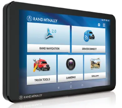 RANDMCNALLY TND Tablet 1050 and 85 Truck GPS
