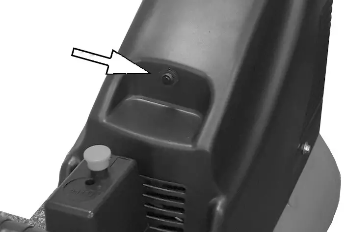 AirMaster TIGER 7 260 24L Oil Free Air Compressor- RESET BUTTON