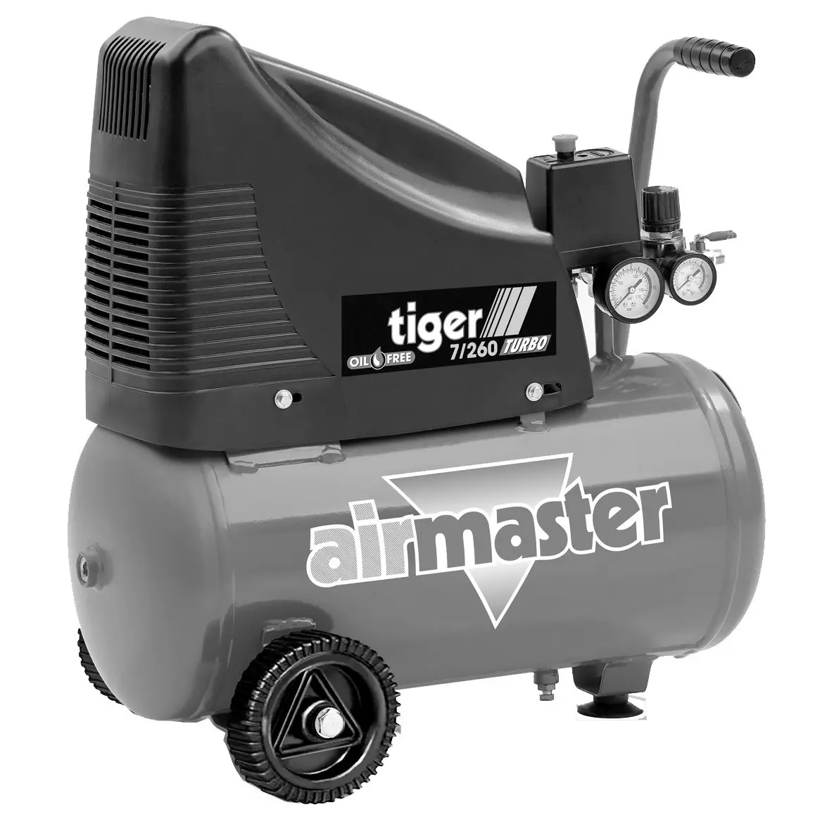 AirMaster TIGER 7 260 24L Oil Free Air Compressor