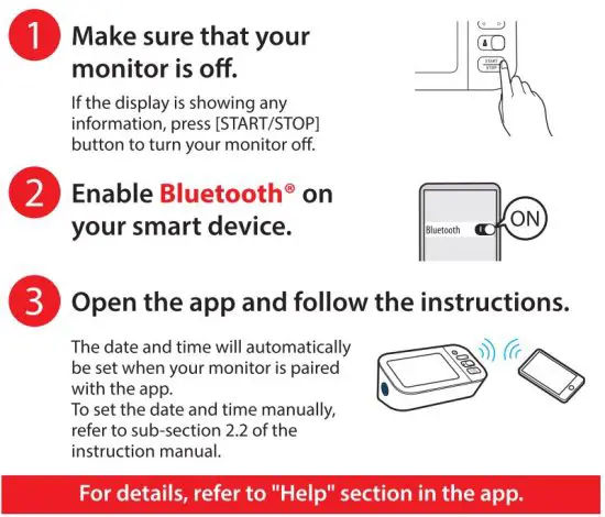 FIG 3 Pair your smart device