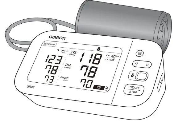 Omron Bp7350 Upper Arm Blood Pressure Monitor User Guide Omron Bp7350 Upper Arm Blood Pressure Monitor User Guide