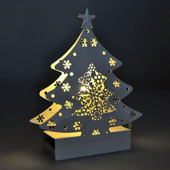 Solight 1V236 LED Christmas Decoration 10xLED 2xAA Tree image