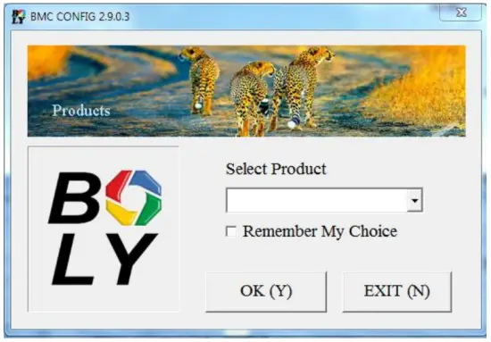Setup Software of PC