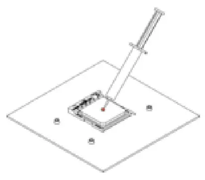 Applying thermal paste