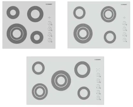 COSMO COS 244ECC Electric Cooktop