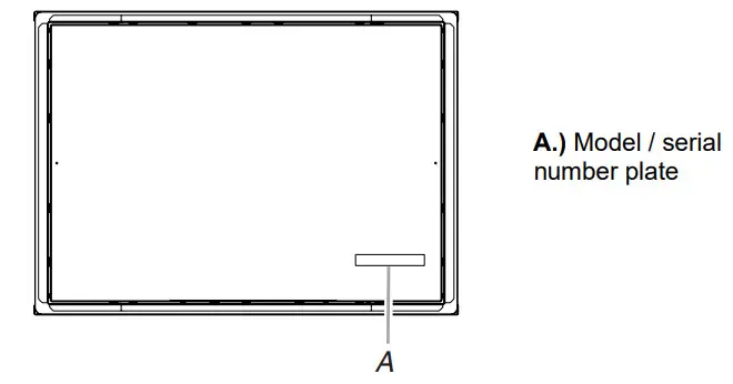 COSMO COS 244ECC Electric Cooktop - serial