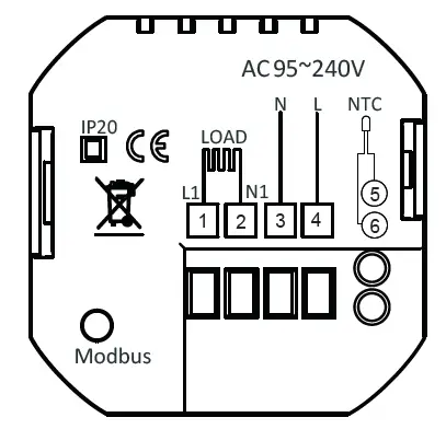 beca BHT-002 Series WiFi Thermostat-2