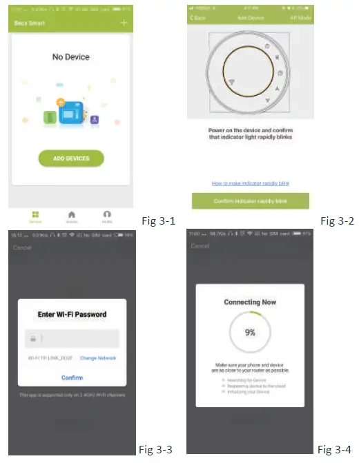 beca BHT-002 Series WiFi Thermostat-9