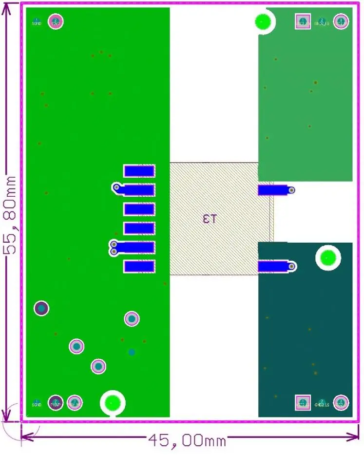 infineon EVAL-PSIR2085 Power Supply Board - Layout 2