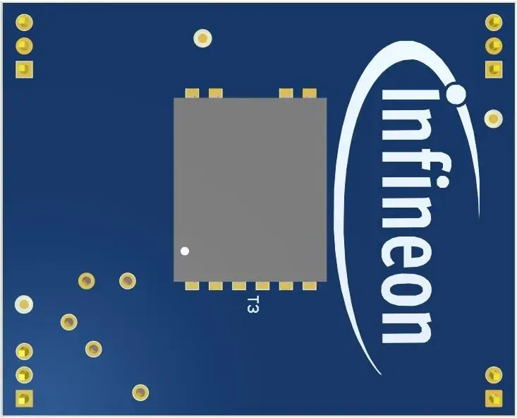 infineon EVAL-PSIR2085 Power Supply Board - The board at a glance 2