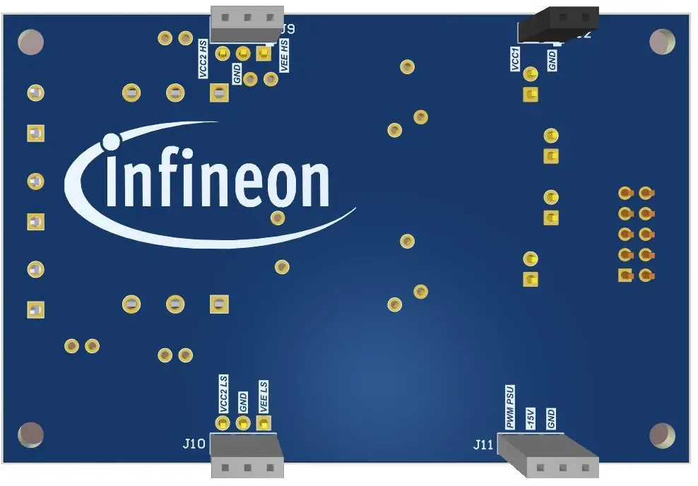 infineon EVAL-PSIR2085 Power Supply Board - The board at a glance 4