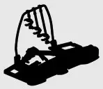 a close up of a logo