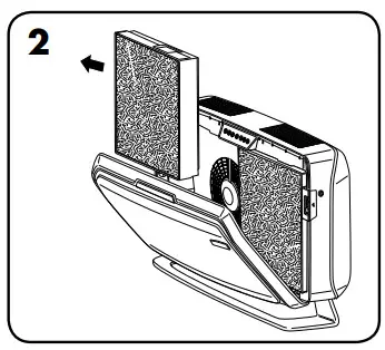 AERAMAX AM4S PC with Stand - Open front access panel