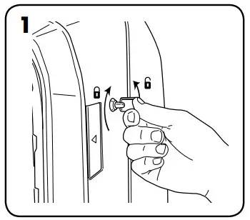 AERAMAX AM4S PC with Stand - Unlock access panel