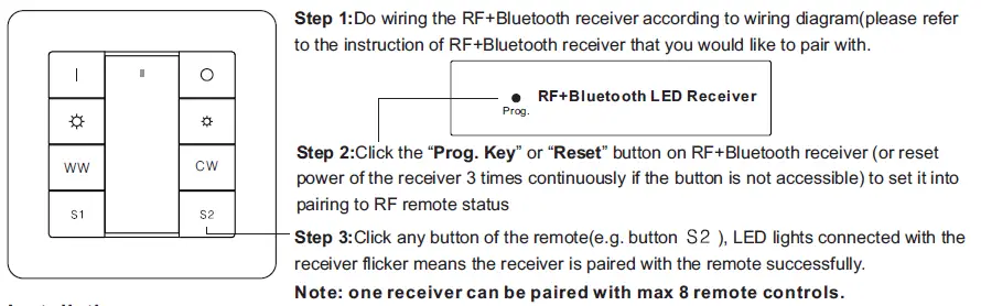 JIBE-SR-SB9001K8-CCT-RF+Bluetooth-CCT-Wall-Mounted-Remote-3