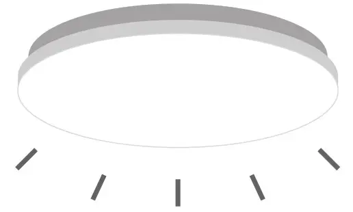 MERCATOR SMCL01 22W Round LED Ceiling Light CCT Changing and IP44 - Activate Pairing Mode