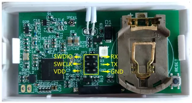 DRAGINO LoRaWAN Water Leak Clipper Access AT Command