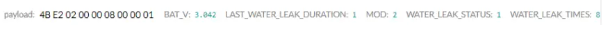 DRAGINO LoRaWAN Water Leak Clipper Example