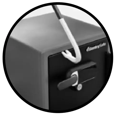 SentrySafe P44718 Water Fire Resistant Alarm Safe - fig 1