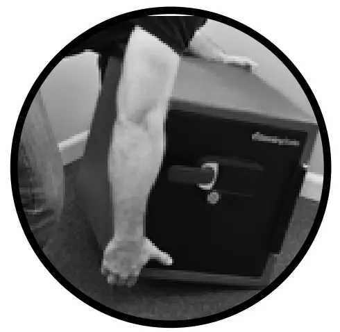 SentrySafe P44718 Water Fire Resistant Alarm Safe - fig