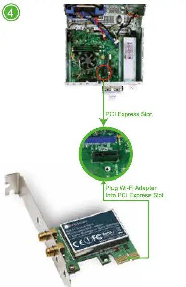 Feb Smart PCI Express Wireless wifi adapter