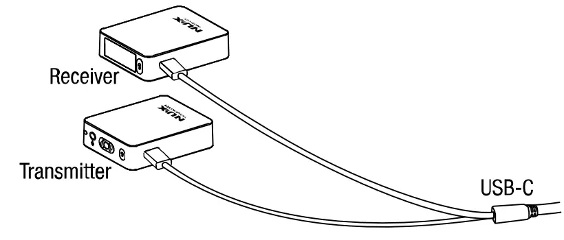 NUX B 10 Vlog 2 4GHz Wireless Vlog Microphone System - FIG 5