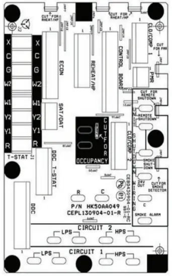 light Control Terminal Board