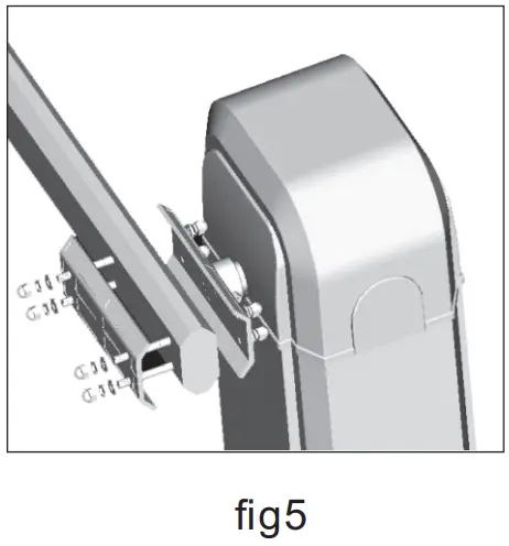 eSSL BG100 Grey Boom Barrier - fig5