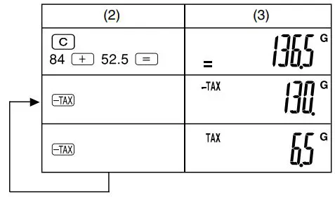 Sharp EL-340W ELECTRONIC CALCULATOR Instruction Manual - Perform two calculations using
