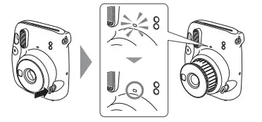 FUJFILM Instax Mini 11 Camera Once the batterie