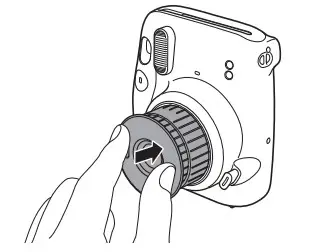 FUJFILM Instax Mini 11camera by pushing