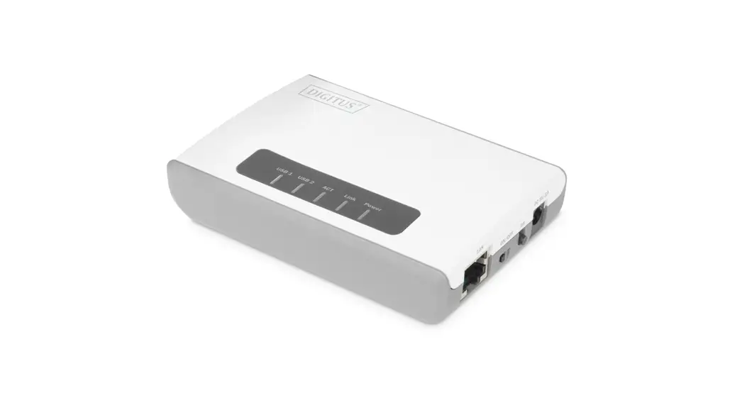 Digitus Dn-13024 2-port Usb 2.0 Wireless Multifunctional Network Server User Manual