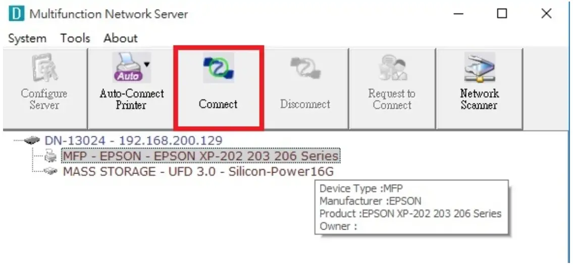 DIGITUS DN 13024 2 Port USB 2.0 Wireless Multifunctional Network Server - Fig 1