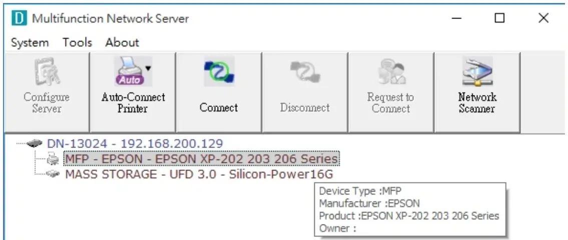 DIGITUS DN 13024 2 Port USB 2.0 Wireless Multifunctional Network Server - Fig 7