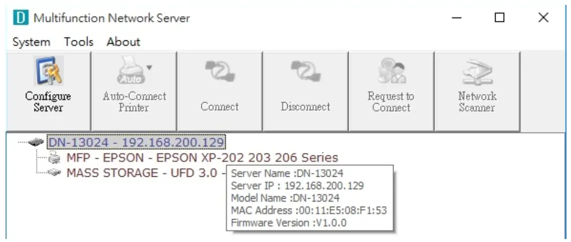 DIGITUS DN 13024 2 Port USB 2.0 Wireless Multifunctional Network Server - Fig 9