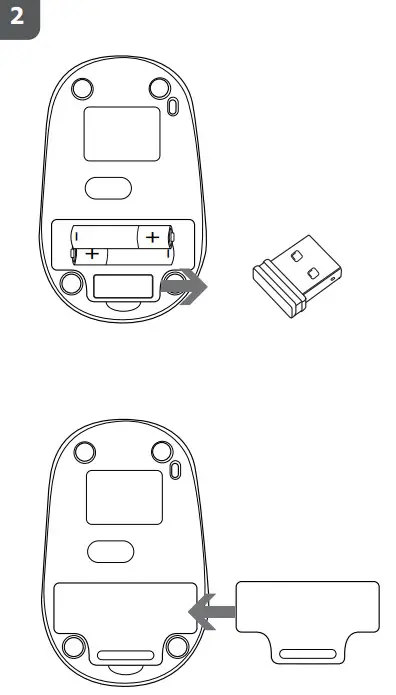 Trust 1387409 Primo Wireless Mouse - parts 2