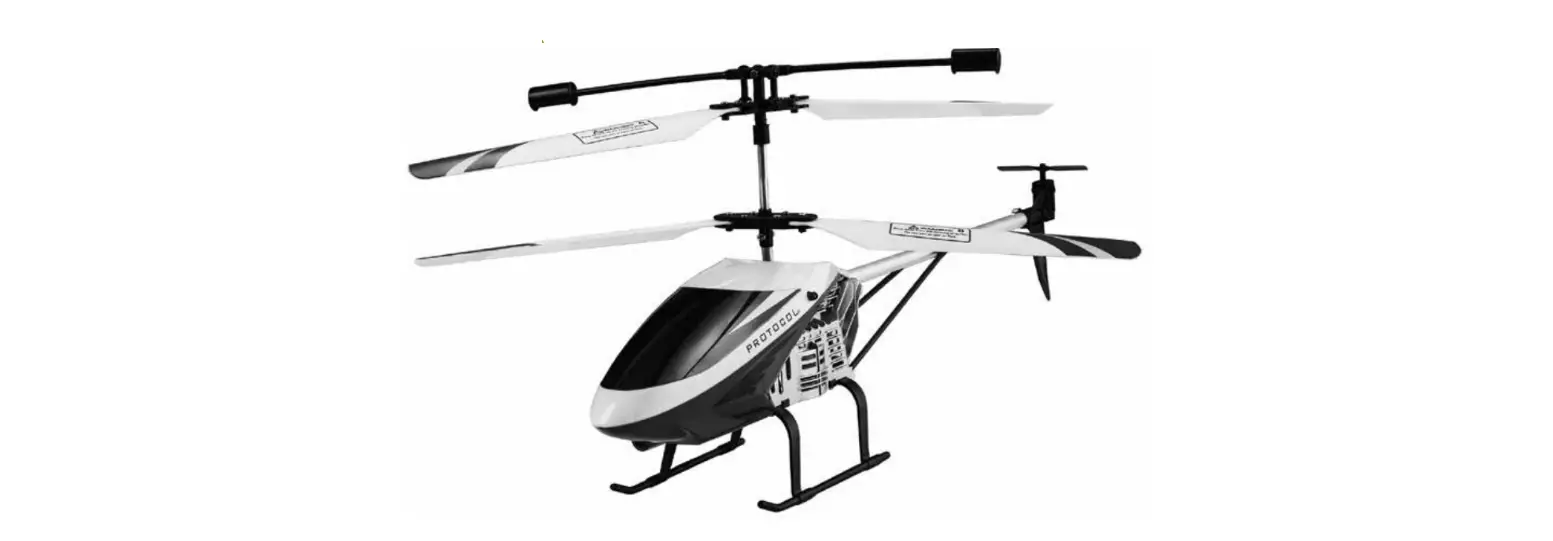 Protocol Predator X 3.5 Channel Remote Control Helicopter Instruction Manual