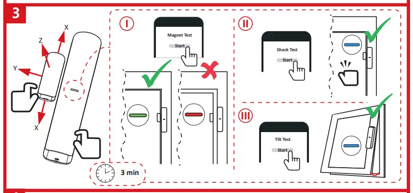 HIKVISION DS-PDMCK-EG2-WB Wireless Magnet Shock Detector 2