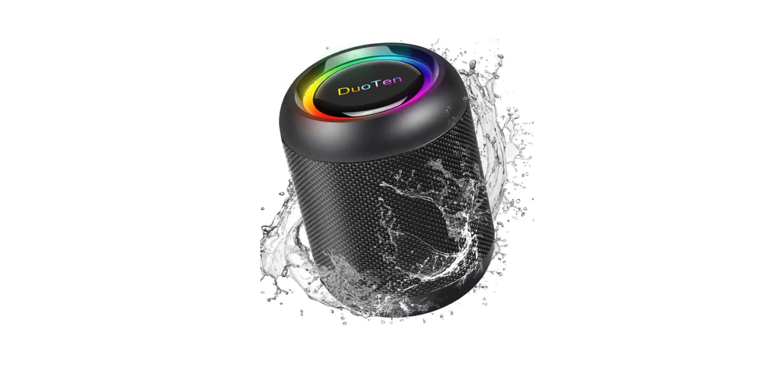 Ipx7 Waterproof Speaker, Duoten Portable Bluetooth 5.0 Wireless Speaker-complete Features/user Guide