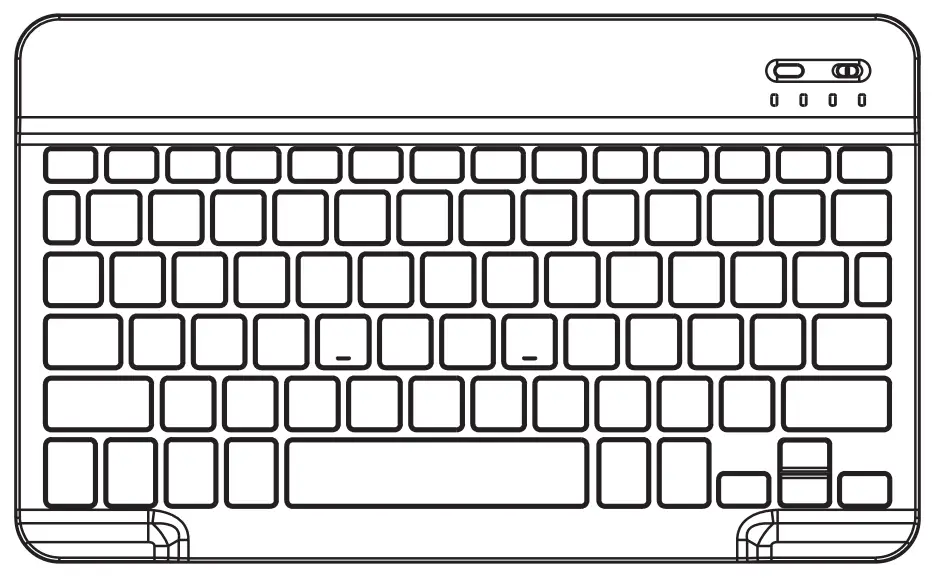 impulz BTK1 Universal Bluetooth KB for Tablet