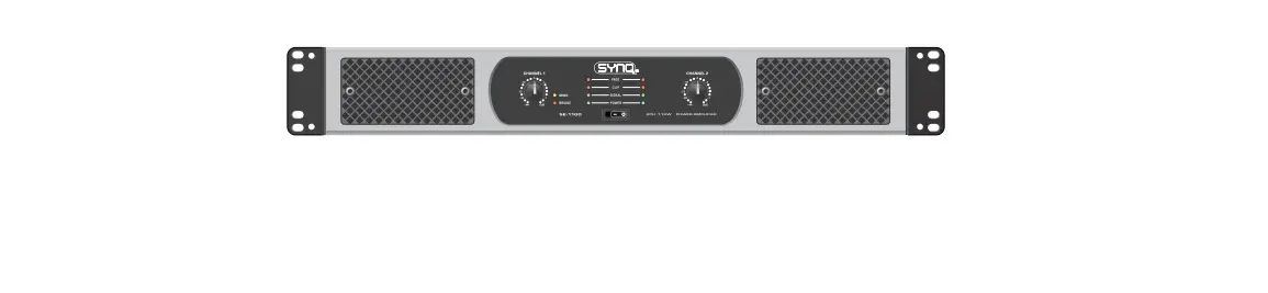 Synq Se-1100 Power Amplifier User Manual