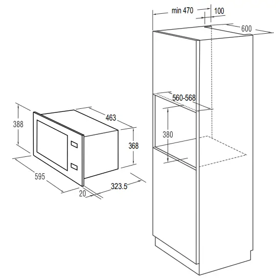 MORA VMT125X Microwave Oven - figure 4