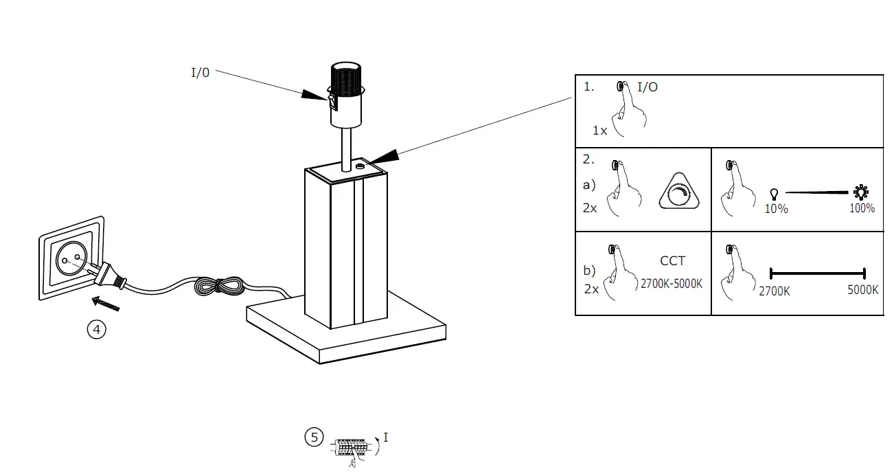 Leuchten Direkt 997120-AMANDA Floor Lamp Light Wood-FIG3