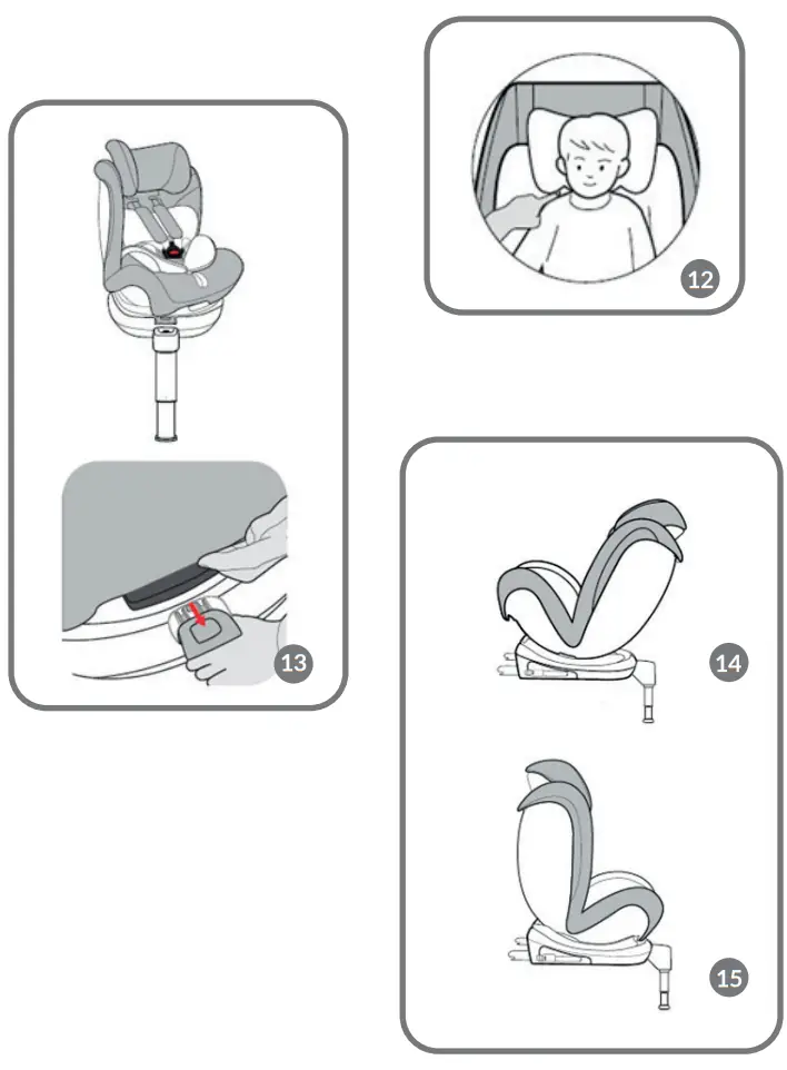 lionelo Braam Baby car seat - fig3