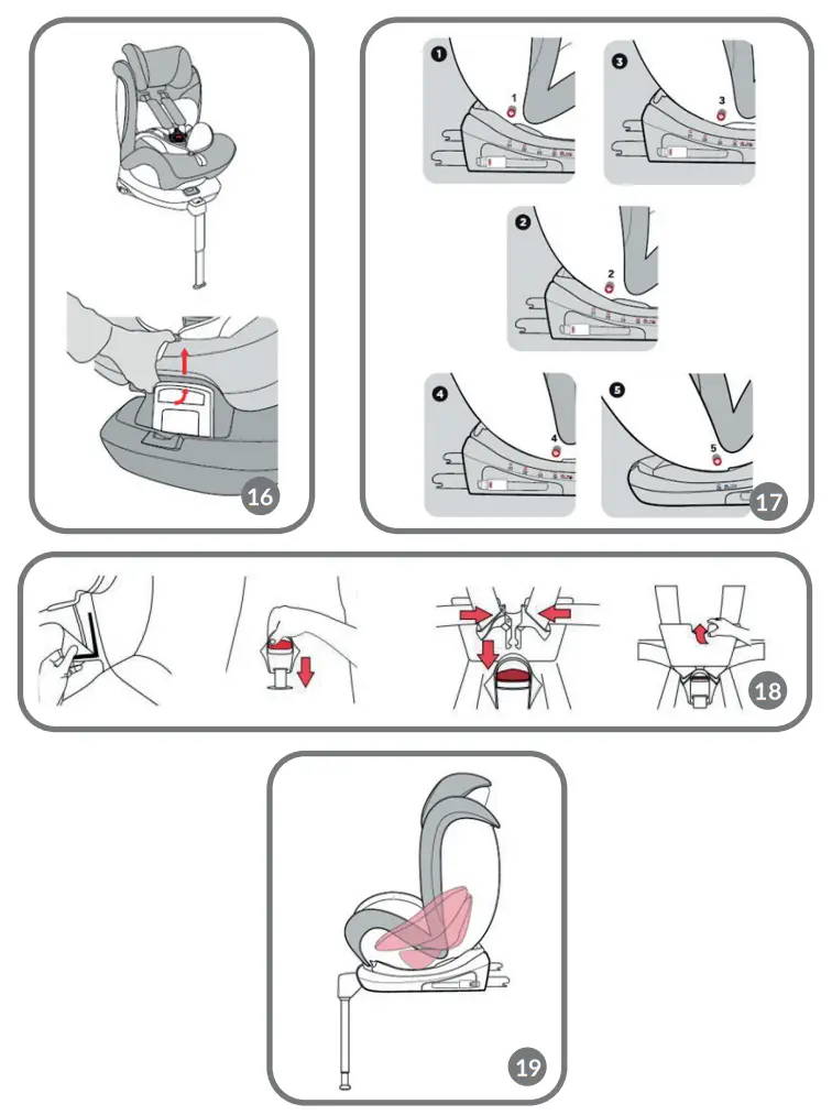 lionelo Braam Baby car seat - fig4