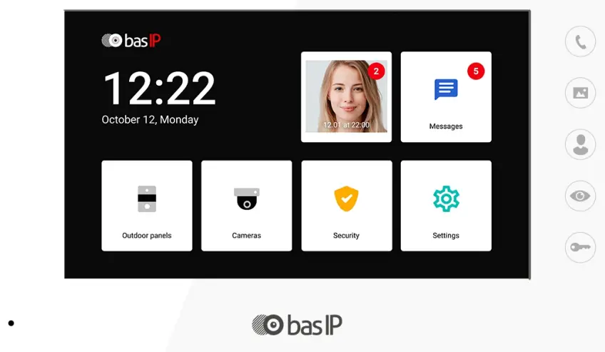 Bas IP AQ 07LL IP INDOOR VIDEO ENTRY PHONE-