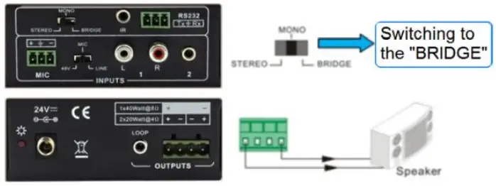 infobit iSound PA20 Dual 20W Audio Amplifier - 3
