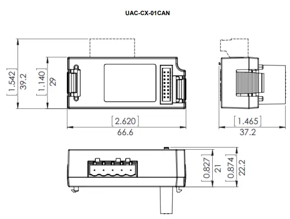 UNI-COM UAC-CX-01RS2 CX Modules Building Automation System-fig11