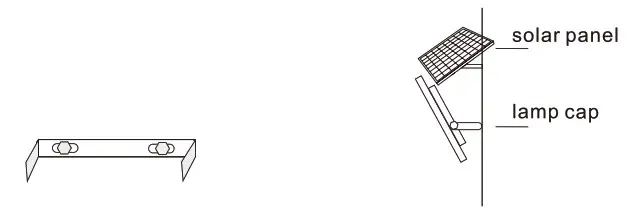 solar-powered Solar Light- screws